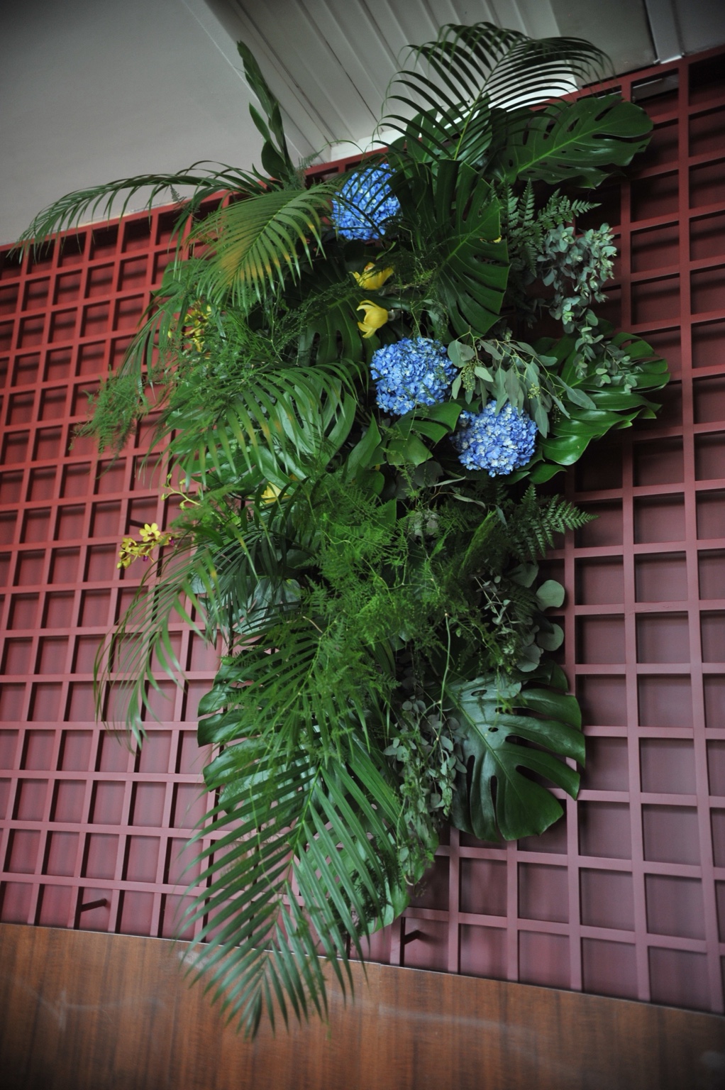 格柵牆面植栽裝置